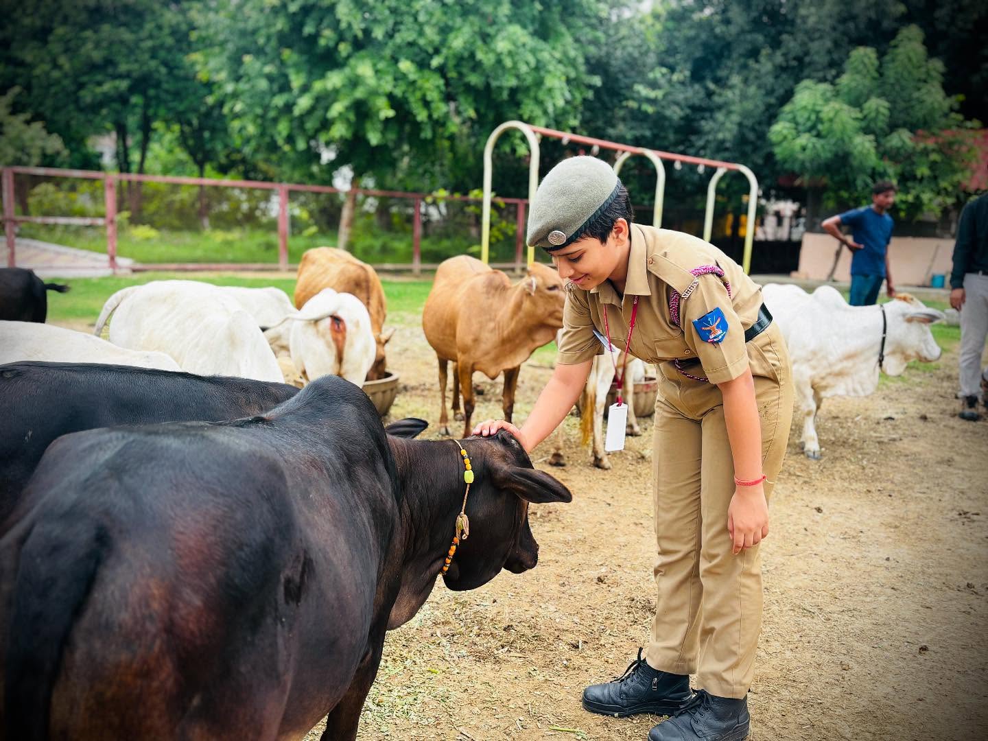 Gaushala Visit